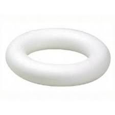 Styropor Ring rond Ø25x5cm