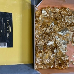 Bladmetaal goud 16*16 cm - 100 stuks